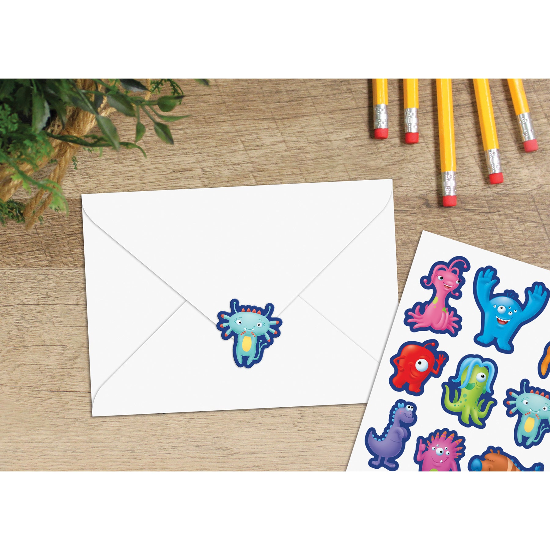 Monsters Stickers, Pack of 96