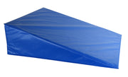 Wedge (24 x 28 x 8"), Foam with Vinyl Cover, Soft, Blue