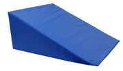 Wedge (24 x 28 x 12"), Foam with Vinyl Cover, Firm, Blue