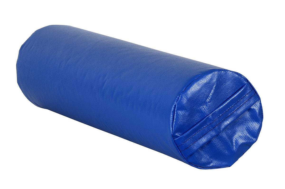 Roll (foam with vinyl cover) 24"L x 6" Diameter, Soft, Blue