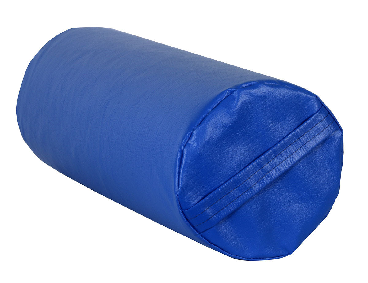 Roll (foam with vinyl cover) 24"L x 8" Diameter, Soft, Blue