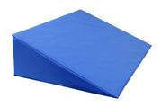 Wedge (30 x 20 x 8"), Foam with Vinyl Cover, Soft, Blue