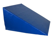 Wedge (30 x 30 x 16"), Foam with Vinyl Cover, Soft, Blue