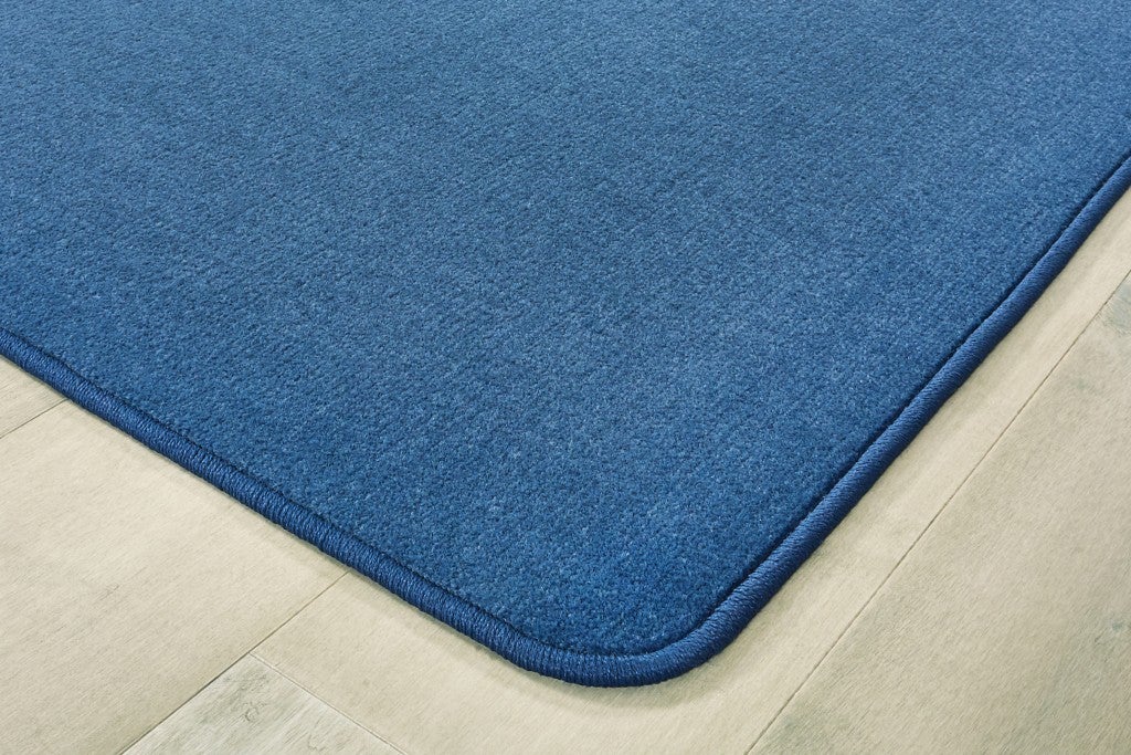 Mt Shasta Solids Collection Carpet Blue Skies  - 4ft x 6ft - Rectangle - Blue Skies