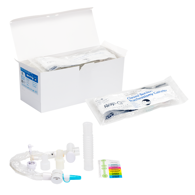 Closed Suction Tracheal Catheter w/ T-Piece, 12FR - 10 pcs per Box/2 Boxes per Case