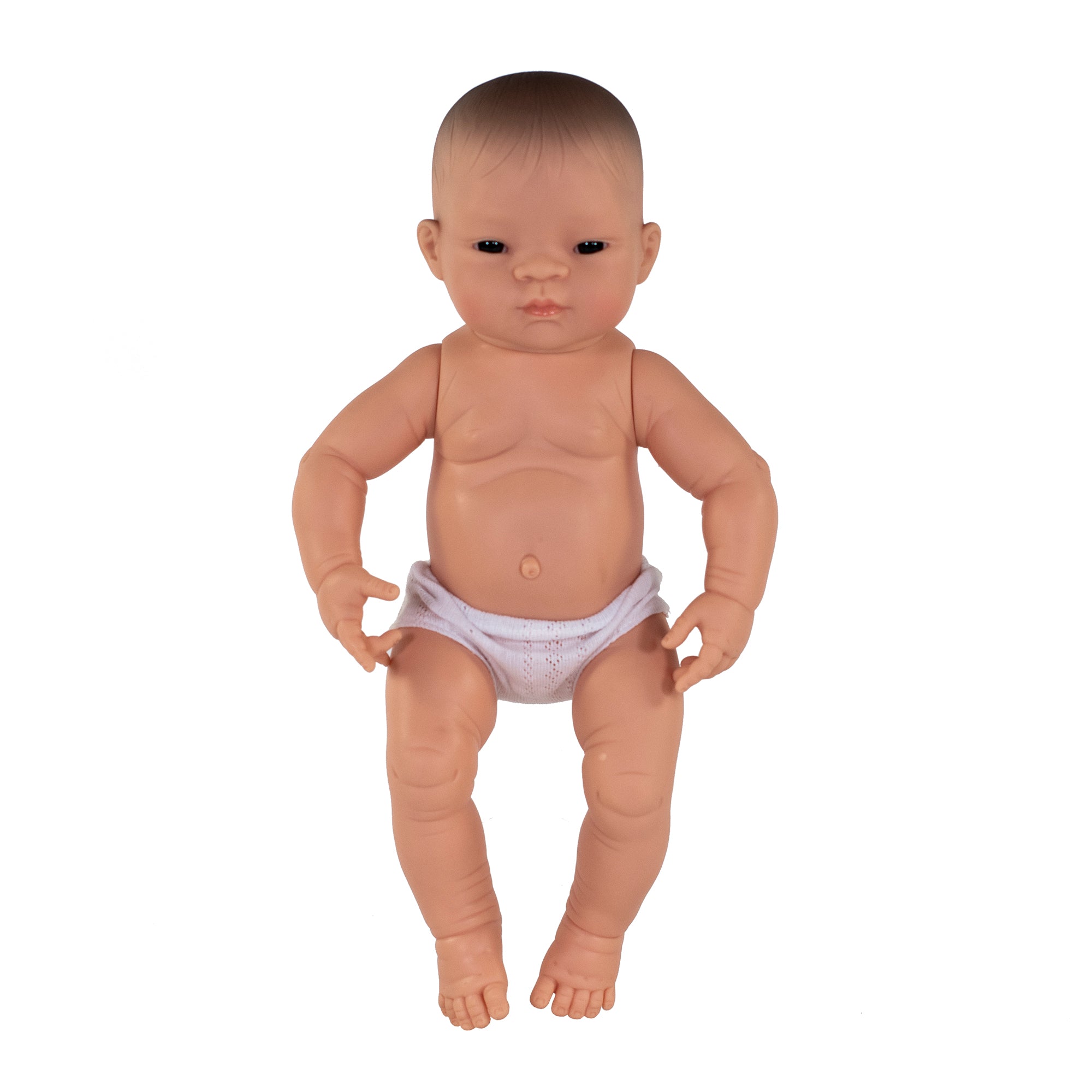 Newborn Baby Doll Asian Boy 15¾"