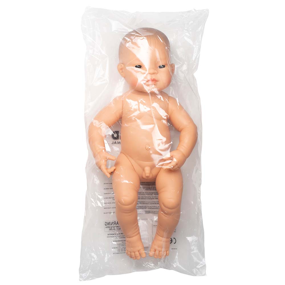Newborn Baby Doll Asian Boy 15¾"