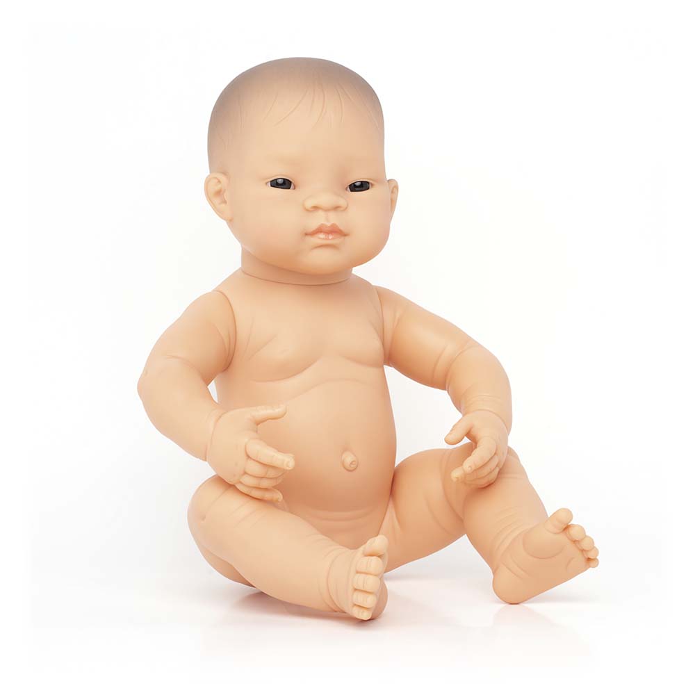 Newborn Baby Doll Asian Girl 15¾"