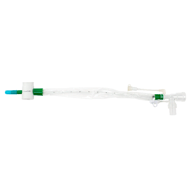 Closed Suction Tracheal Catheter w/ Double Swivel Elbow, 14FR - 10 pcs per Box/2 Boxes per Case