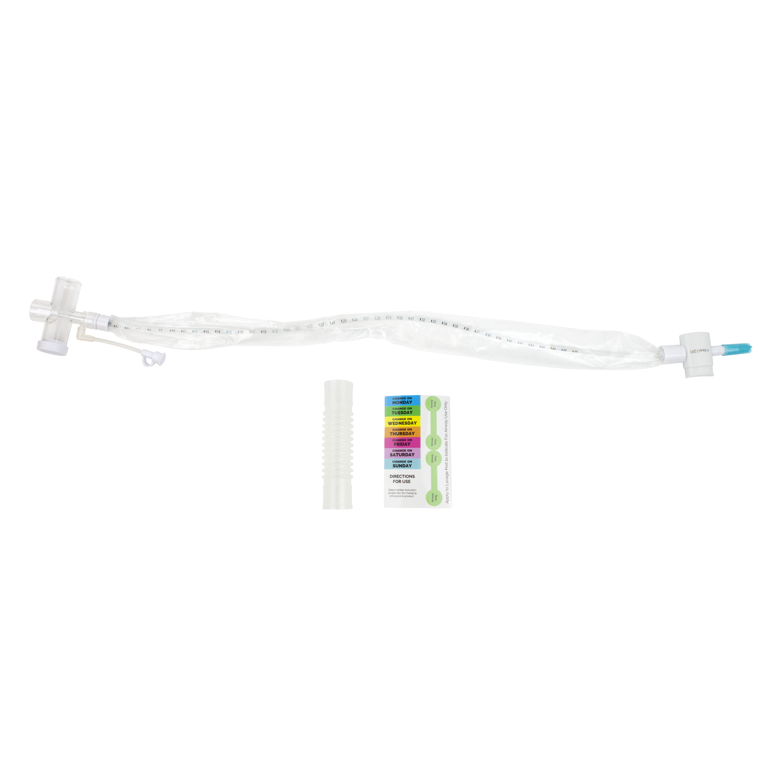 Closed Suction Endotracheal Catheter w/ T-Piece, 12FR - 10 pcs per Box/2 Boxes per Case