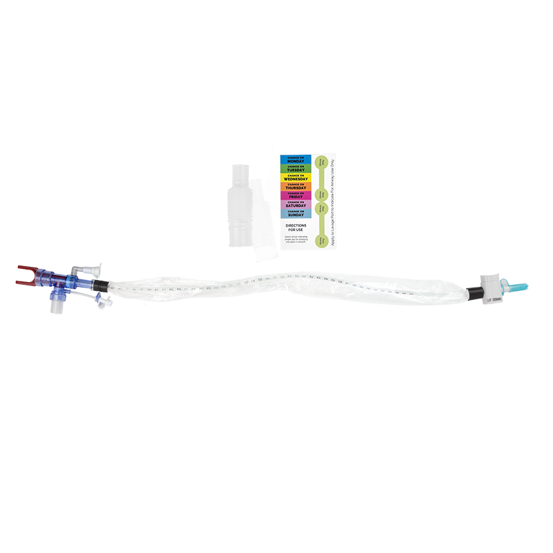 Vortex 72 Closed Suction Endotracheal Catheter, T-Piece, 12FR - 10 pcs per Box/2 Boxes per Case