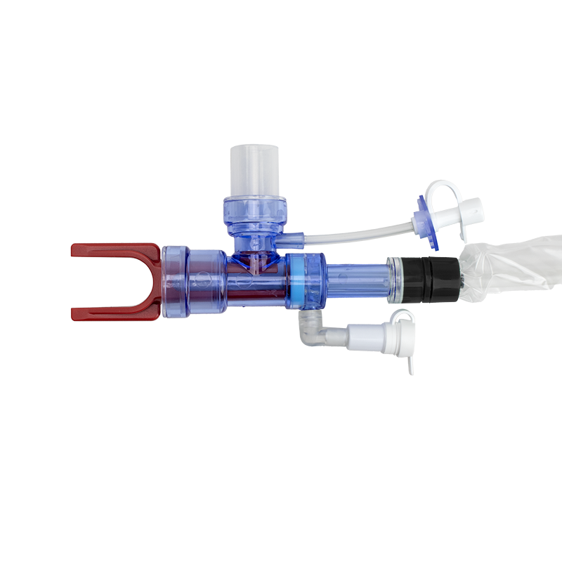 Vortex 72 Closed Suction Endotracheal Catheter, T-Piece, 10FR - 10 pcs per Box/2 Boxes per Case