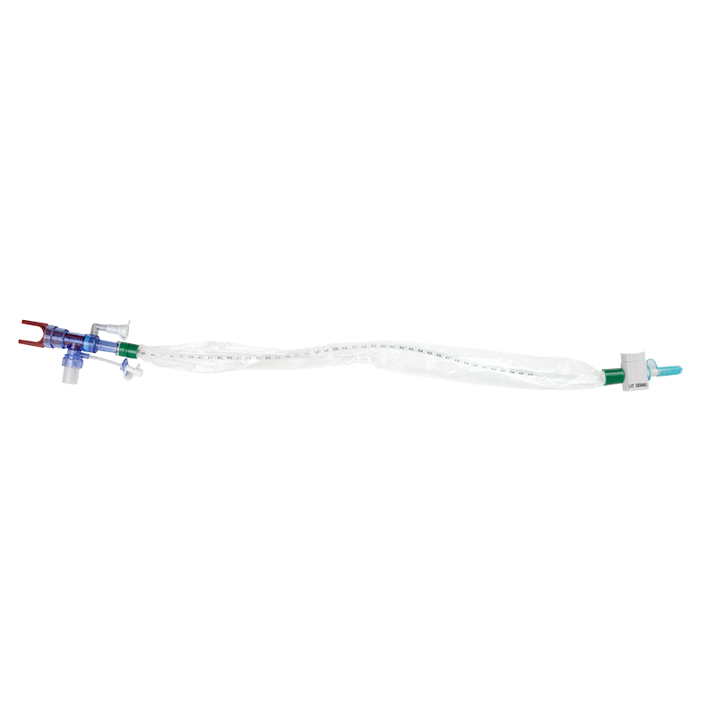 Vortex 72 Closed Suction Endotracheal Catheter, DSE (Double Swivel Elbow), 14FR - 10 pcs per Box/2 Boxes per Case