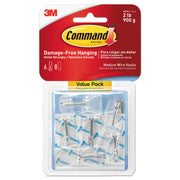 Command Hook - 2.2" Height x 2.2" Width - Clear