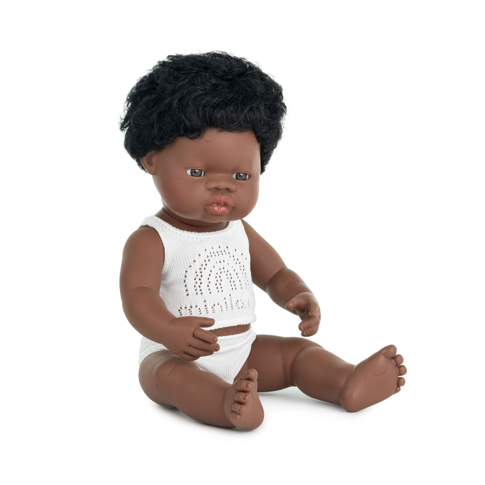 Baby Doll African Boy 15"