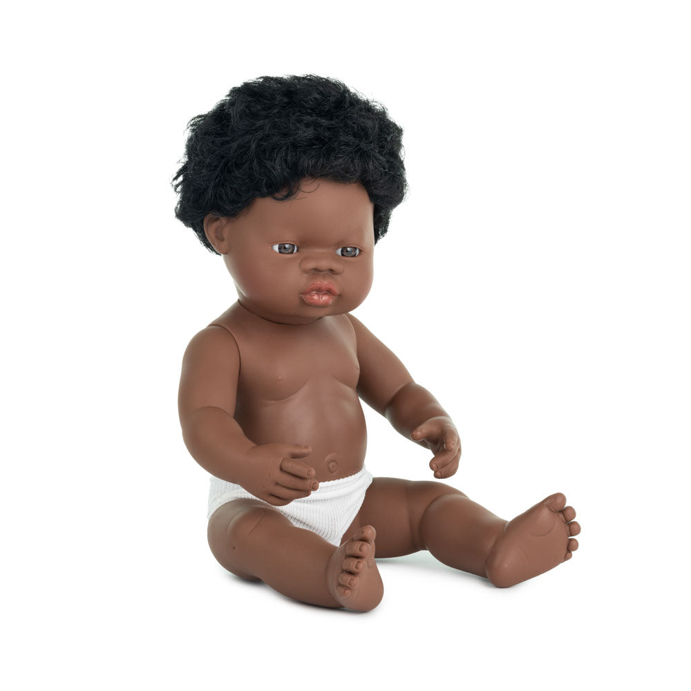 Baby Doll African Boy 15"
