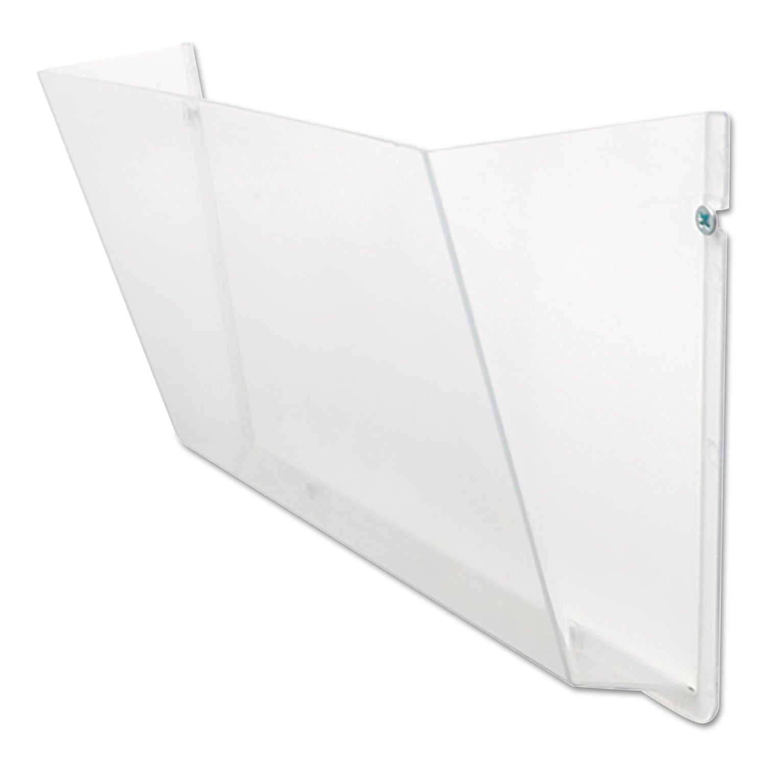 Deflecto Unbreakable DocuPocket - 1 Pocket(s) - 1 Compartment(s) - 6.50" Height x 14.50" Width x 3" Depth - Unbreakable - Clear - Plastic - 1 Each
