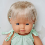 Baby Doll Caucasian Girl with Hearing Aid 15''