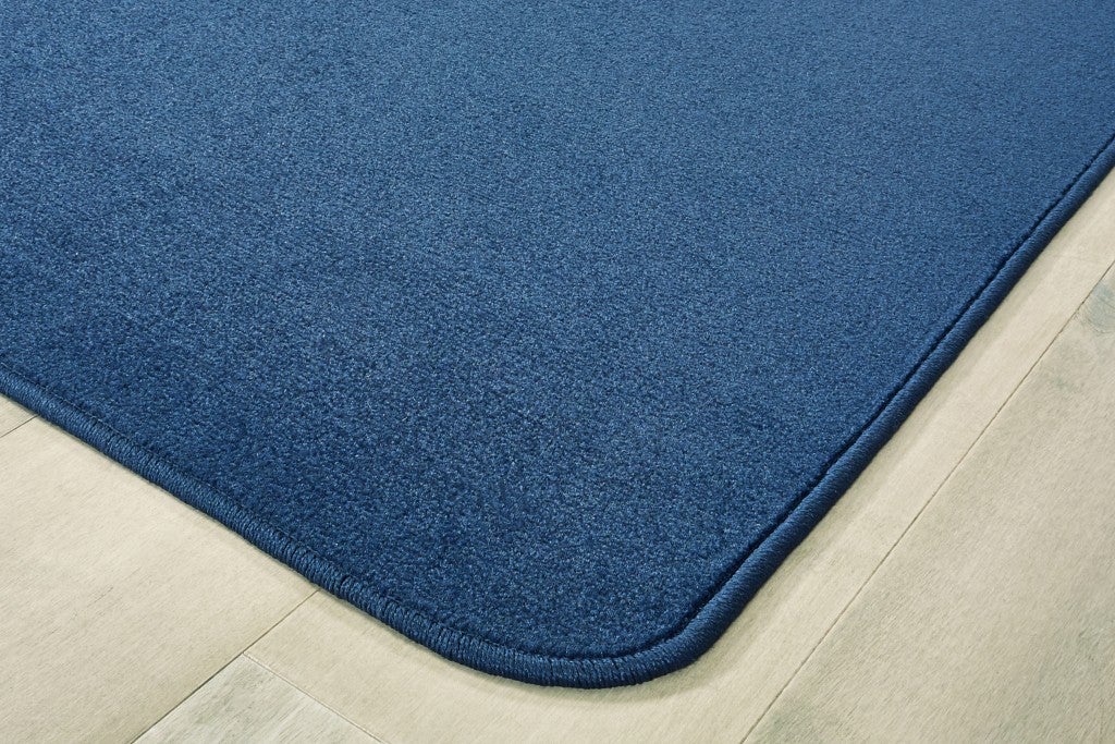 Mt Shasta Solids Collection Carpet Ocean Blue  - 4ft x 6ft - Rectangle - Ocean Blue
