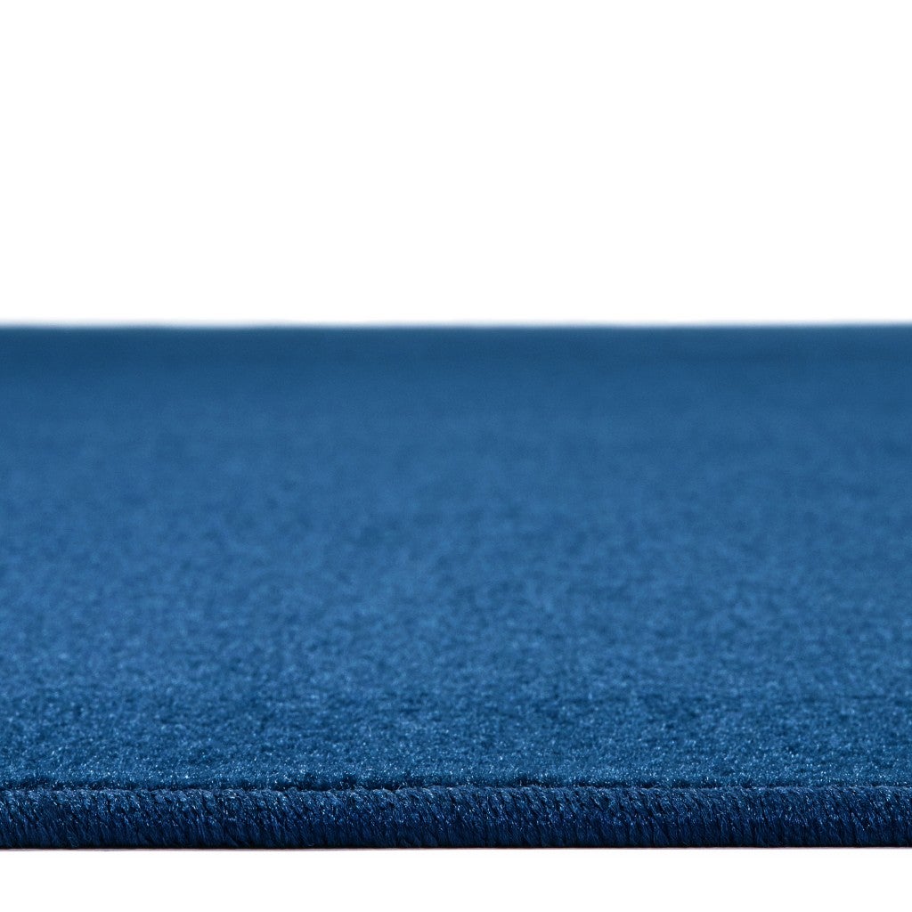 Mt Shasta Solids Collection Carpet Ocean Blue  - 4ft x 6ft - Rectangle - Ocean Blue