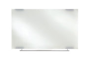 Clarity™ Dry Erase Board, Glass w/Aluminum Trim - 48" x 36"