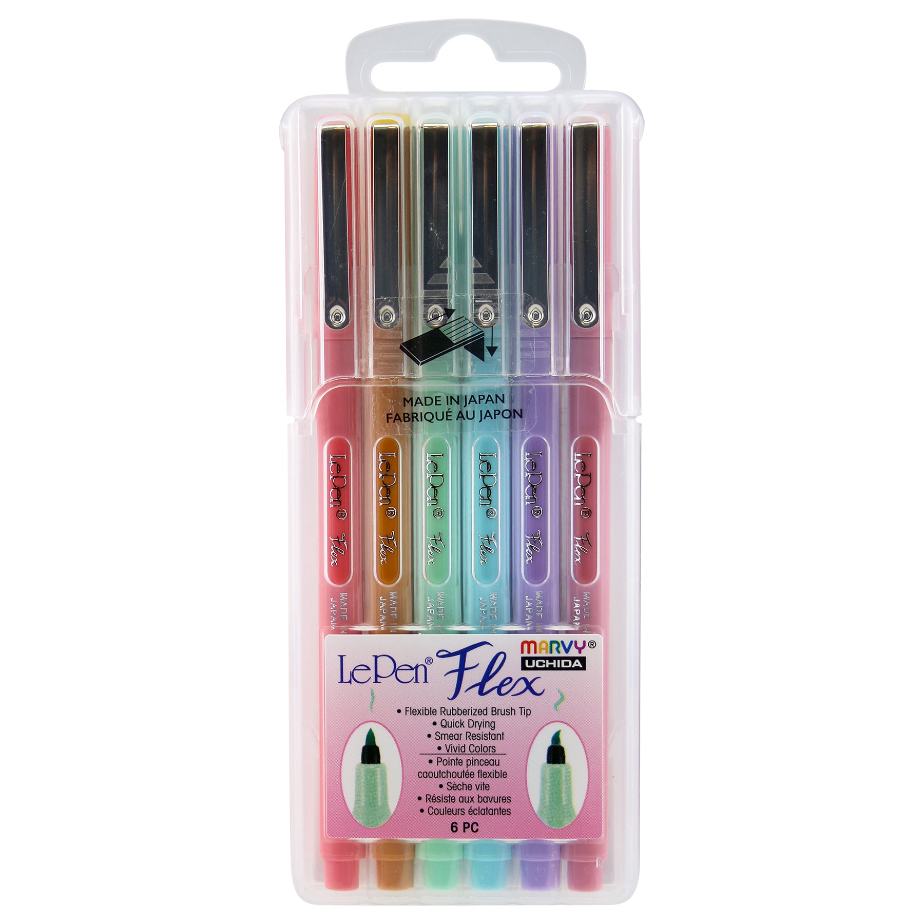 8000-6P PASTEL LINER 6PC SET