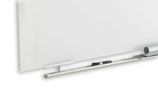 Clarity™ Dry Erase Board, Glass w/Aluminum Trim - 60" x 36"