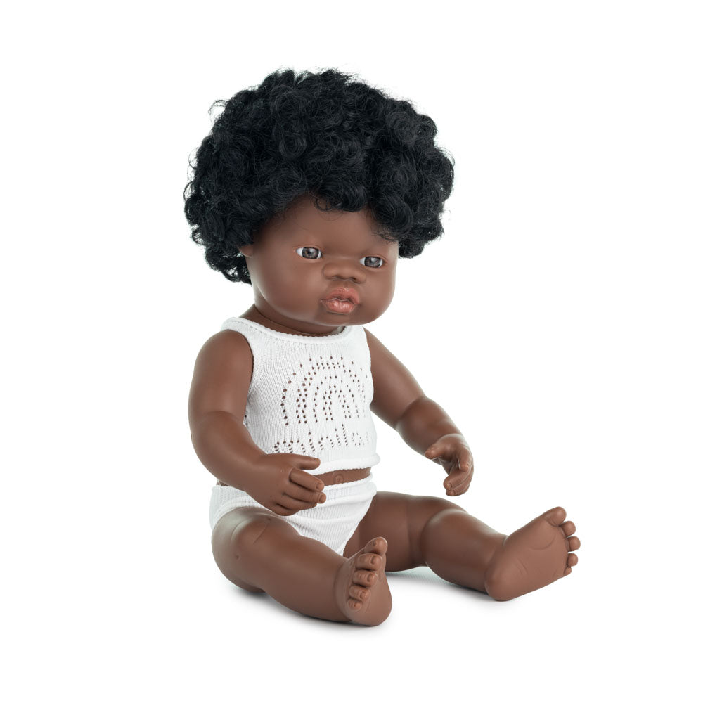 Baby Doll African Girl 15"