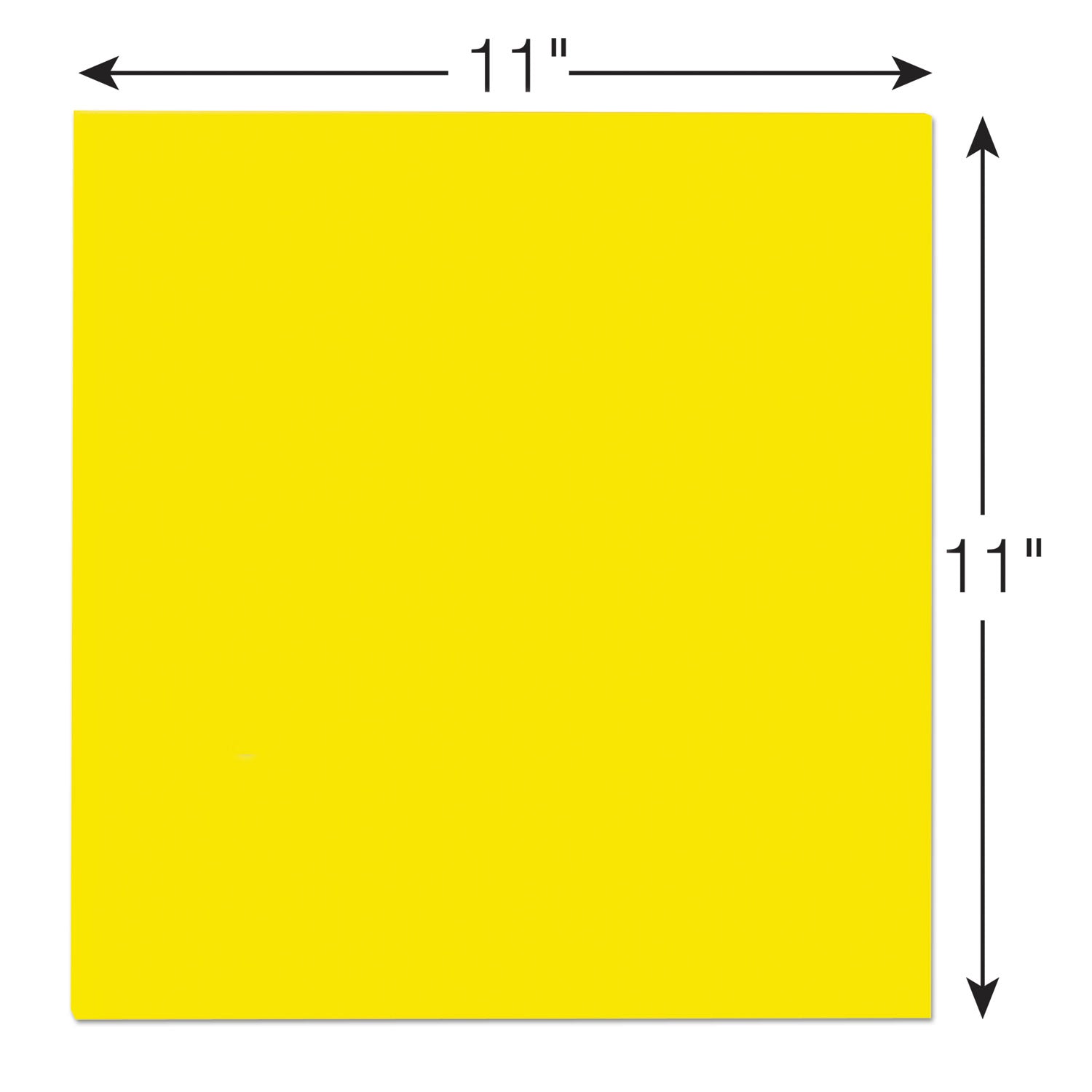 Super Sticky Big Note, 11 in. x 11 in., Yellow