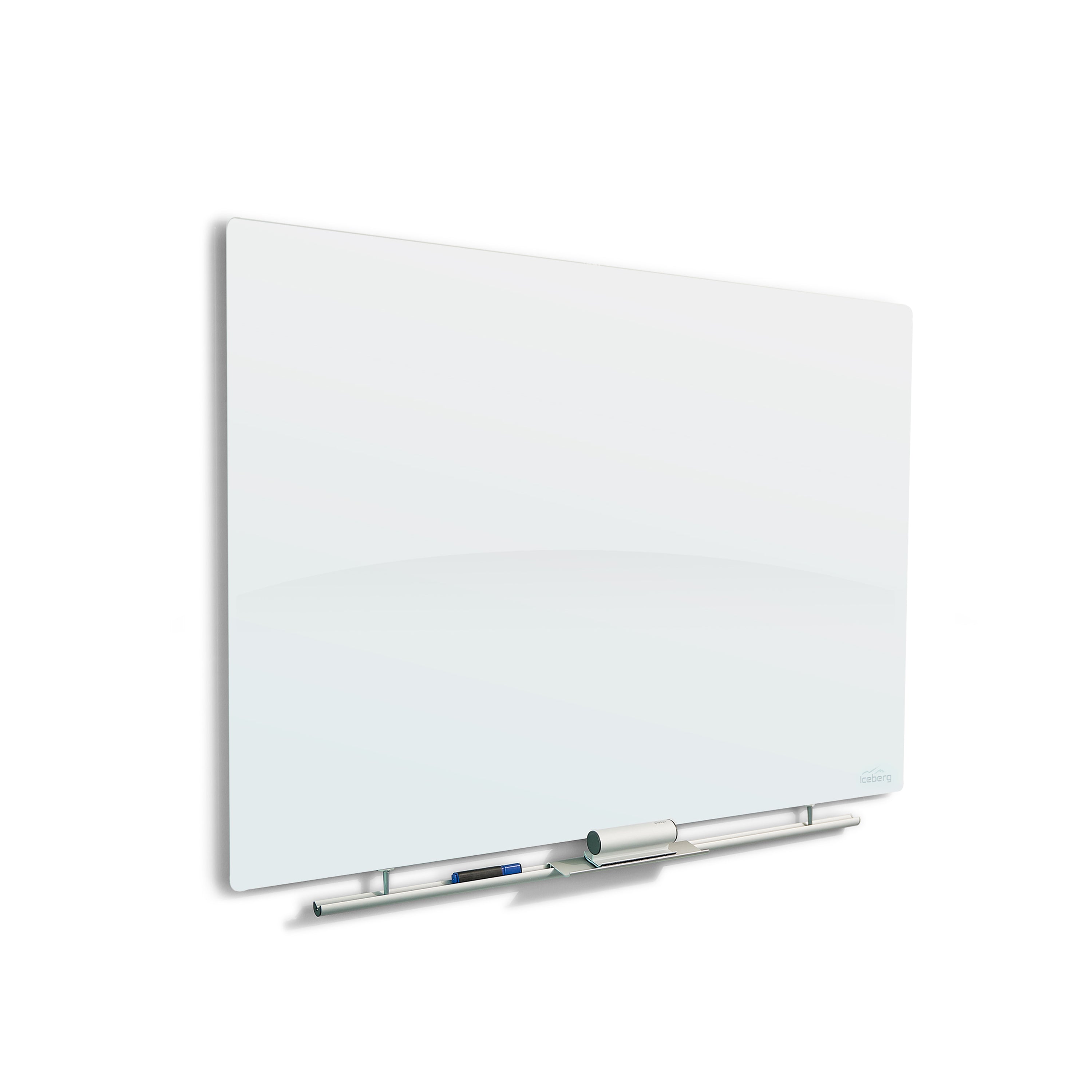 Clarity™ Magnetic Glass Dry Erase Board - 24"x38"
