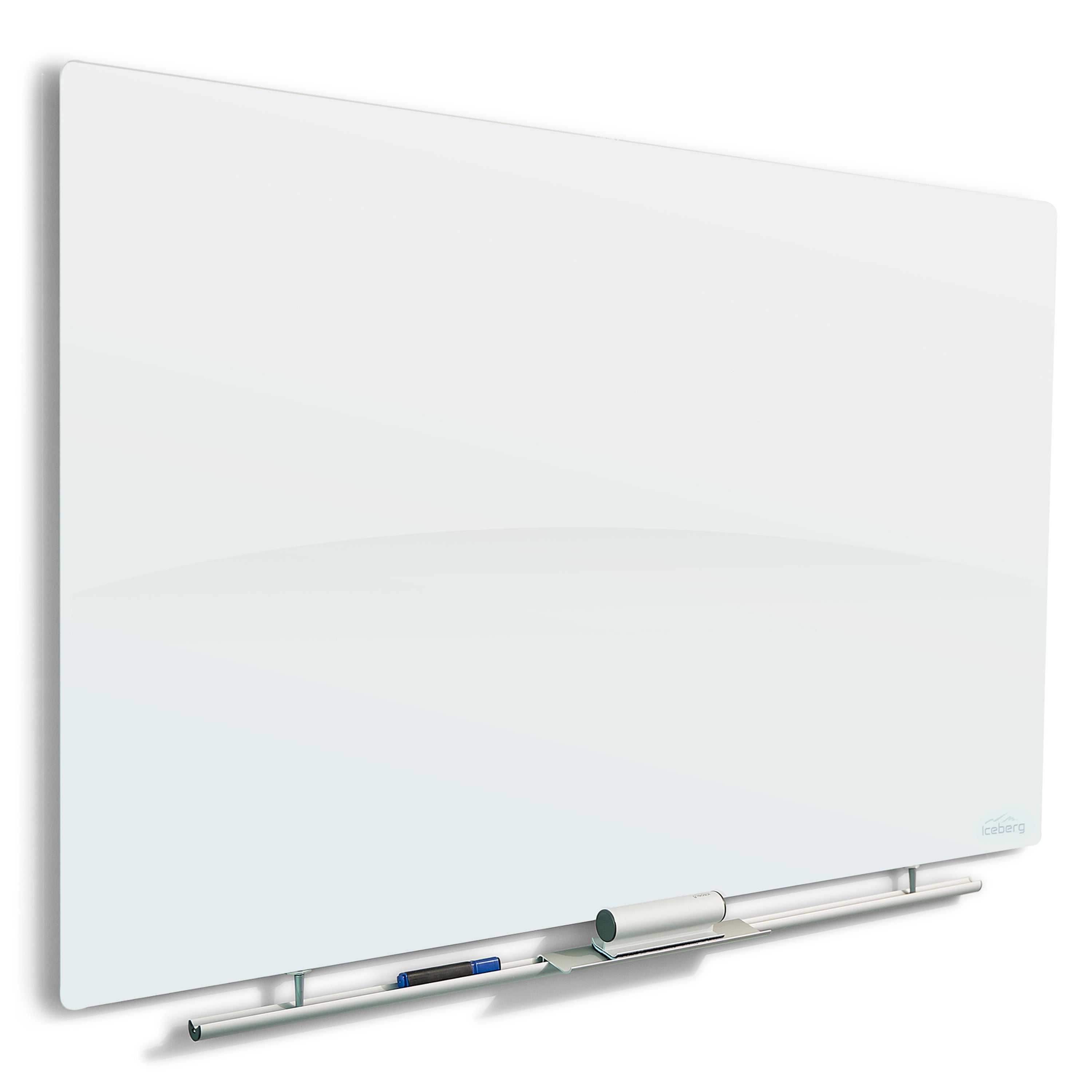 Clarity™ Magnetic Glass Dry Erase Board - 30"x50"