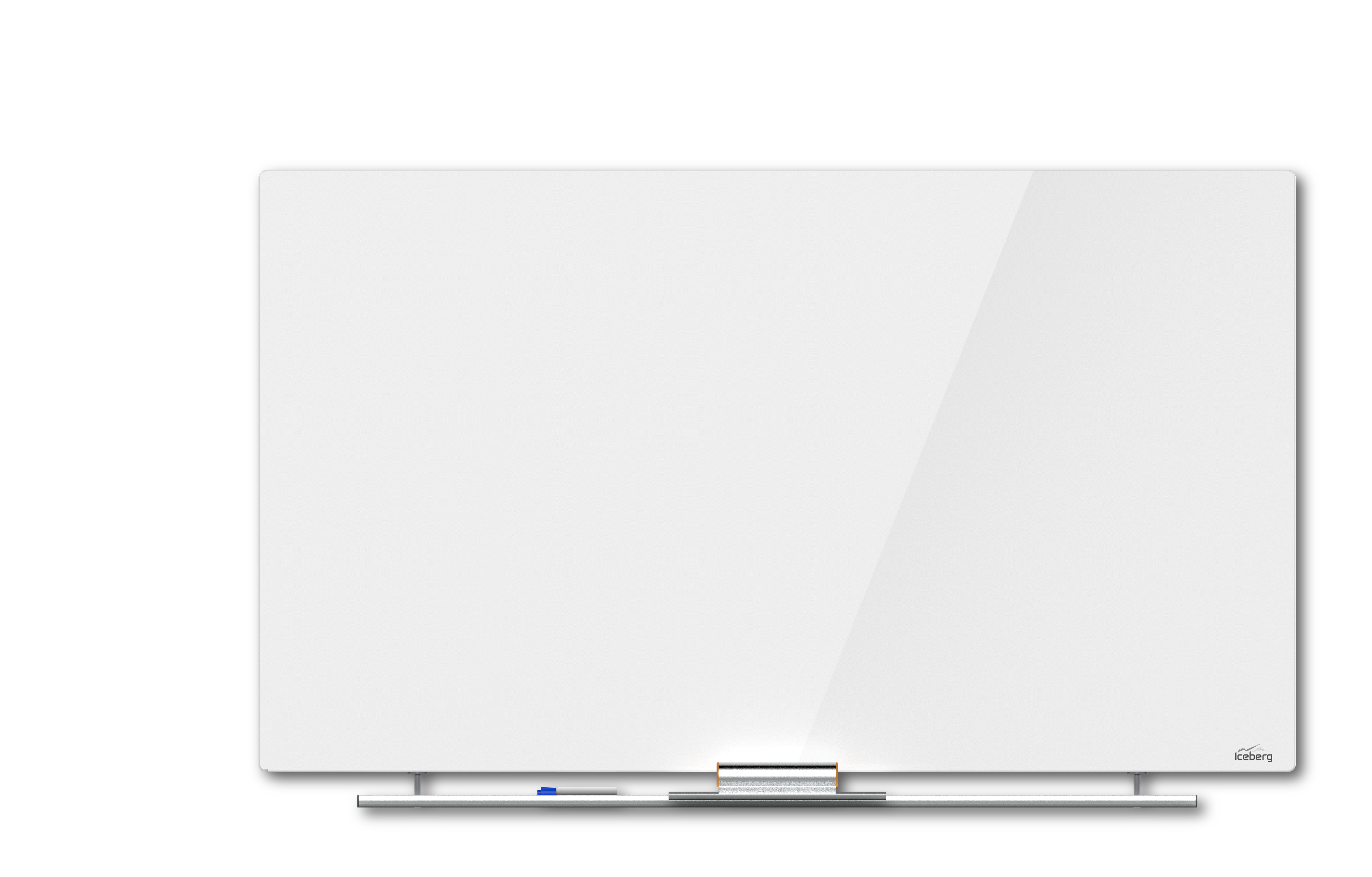 Clarity™ Magnetic Glass Dry Erase Board - 36"x62"