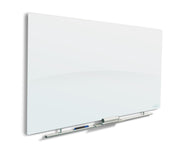 Clarity™ Magnetic Glass Dry Erase Board - 42"x74"