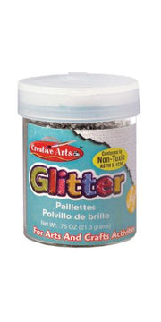 Creative Arts by Charles Leonard Glitter, 3/4 Ounce Bottle, Silver (41745)