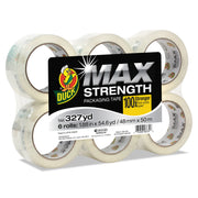54.60 yd Length x 1.88" Width x 3.1 mil Thickness - Clear - 6 / Pack