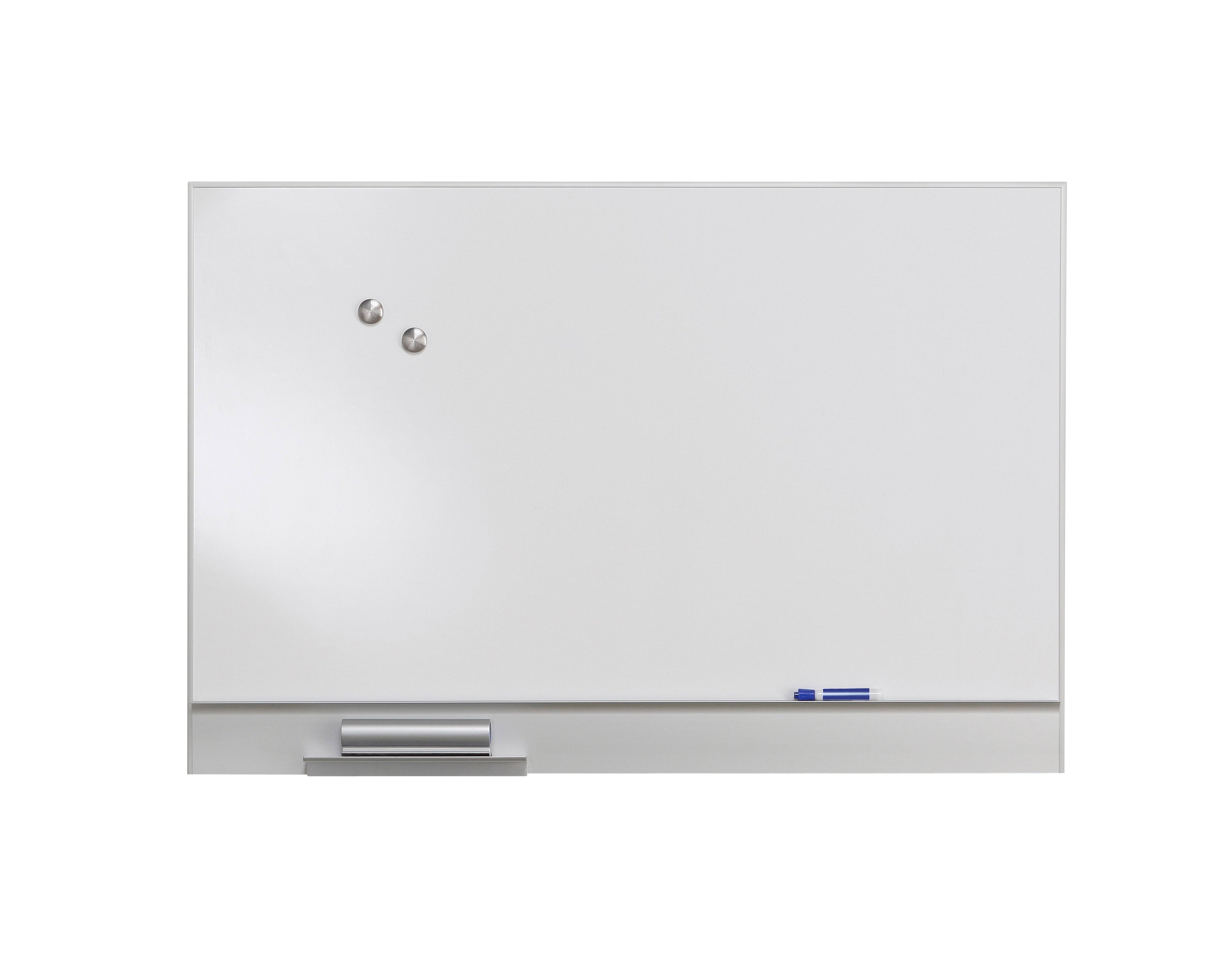 Polarity™ Magnetic Dry Erase White Board - 48" x 32" Aluminum Frame