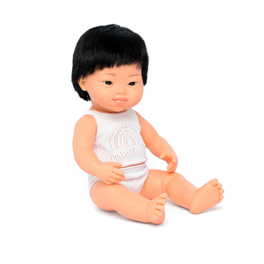 Baby Doll Asian Boy with Down Syndrome 15''