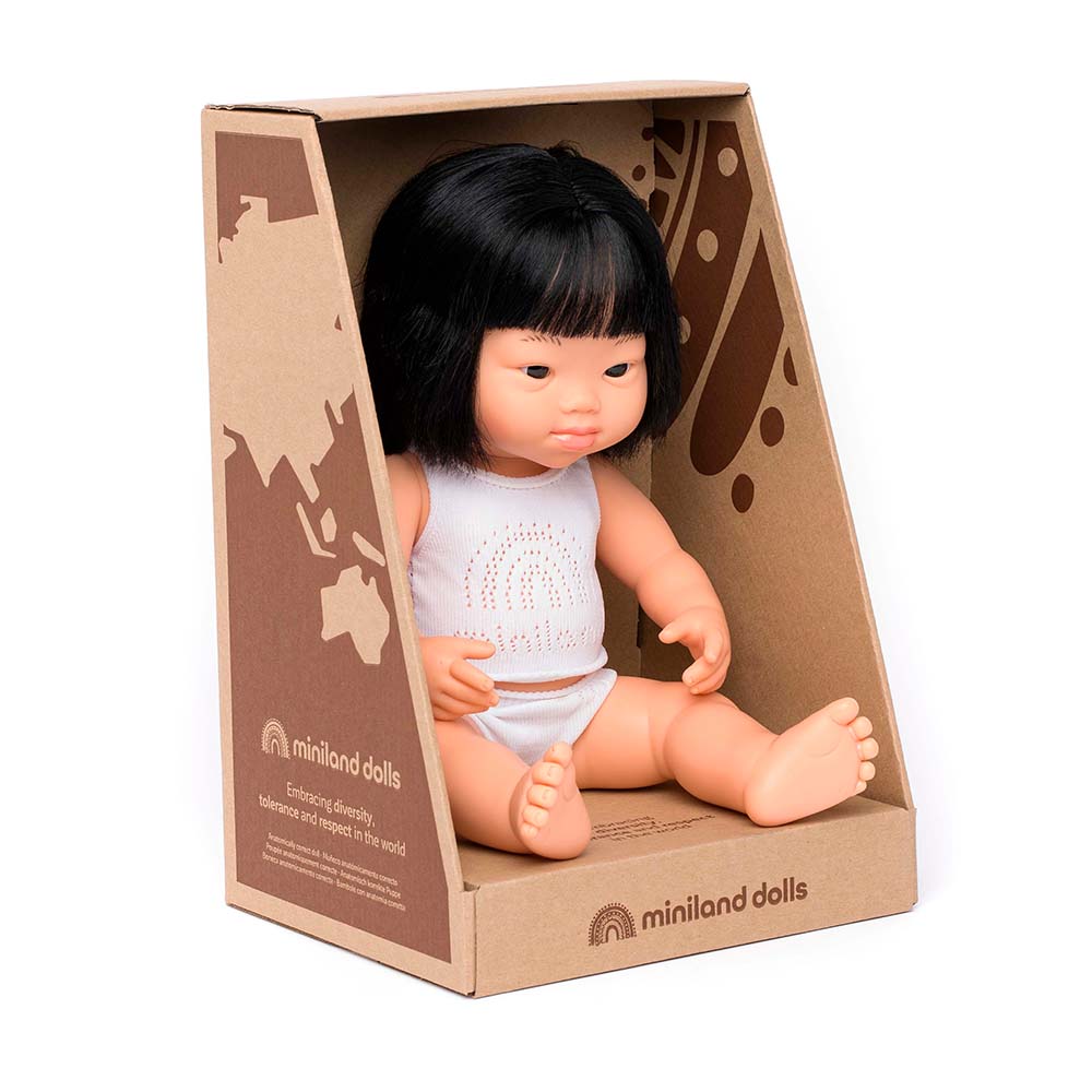 Baby Doll Asian Girl with Down Syndrome 15''