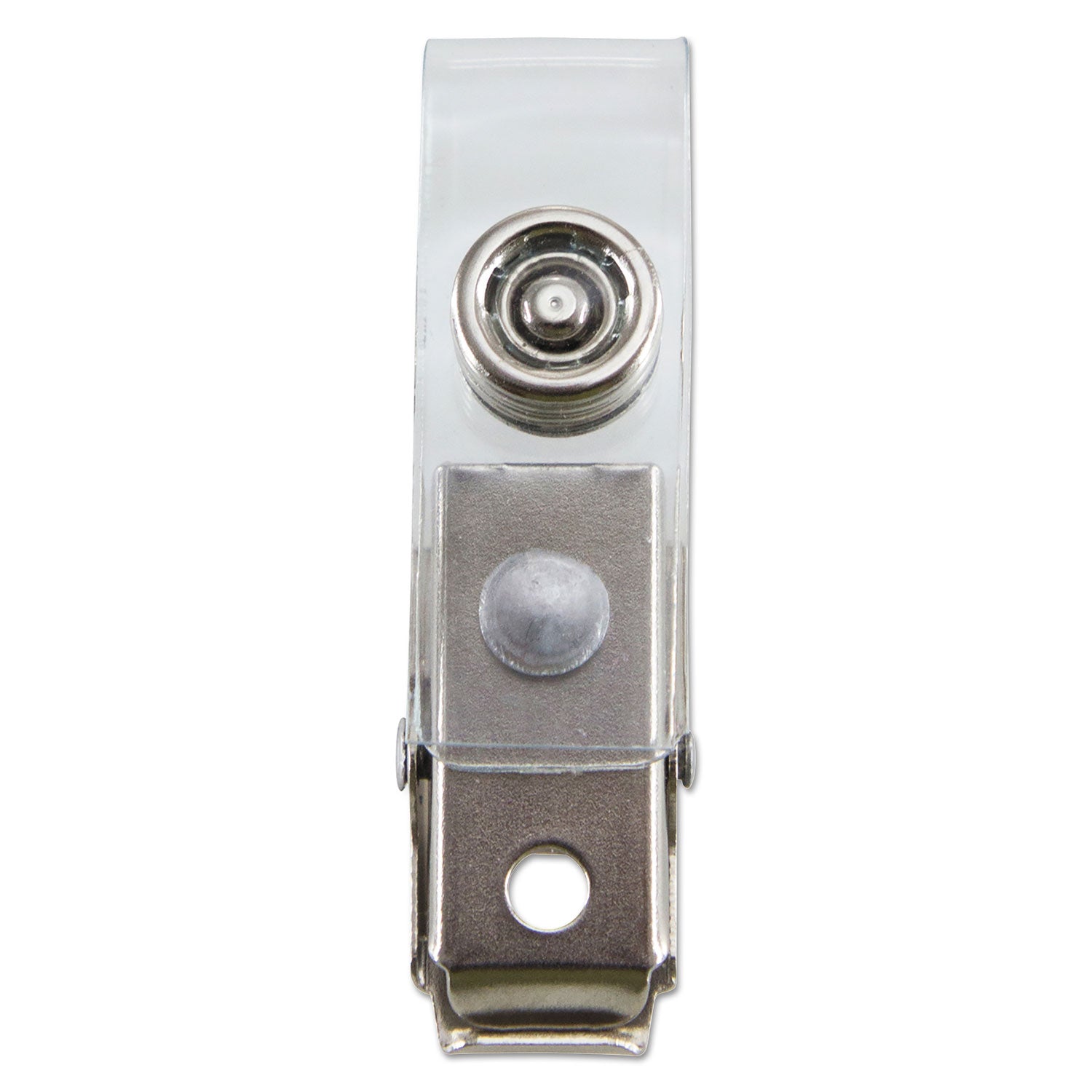 Button ID Badge Strap Clips, Pack of 25