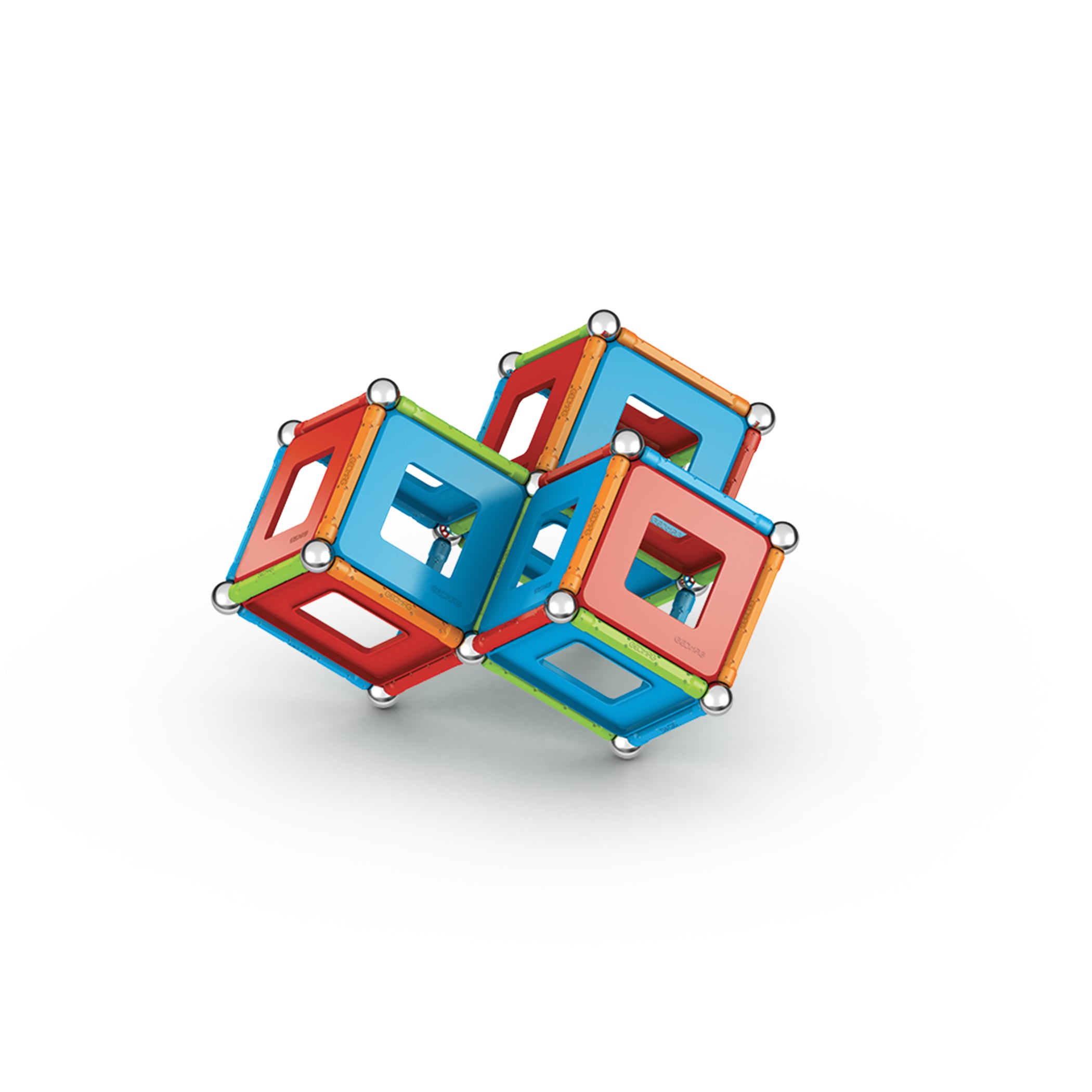 Geomag™ Supercolor Recycled Magnetic Building Set, 114 Pieces