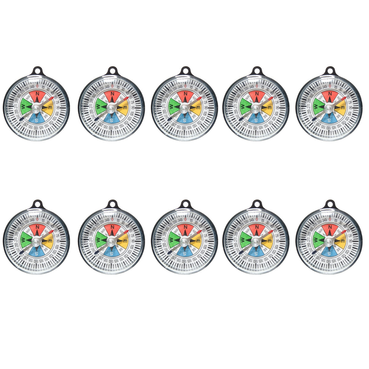 Compass Plastic Body, 50mm, Pack of 10
