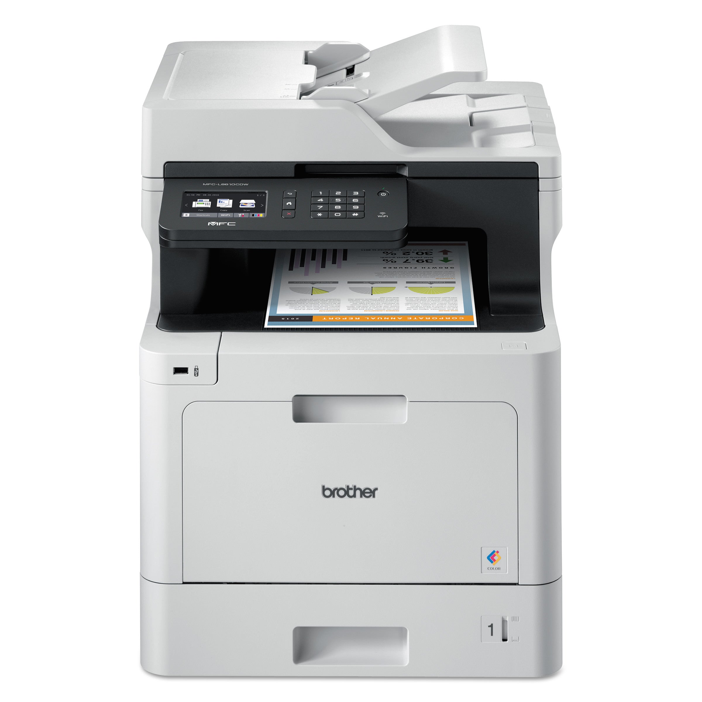 Brother MFC-L8610CDW Wireless Laser Multifunction Printer - Color