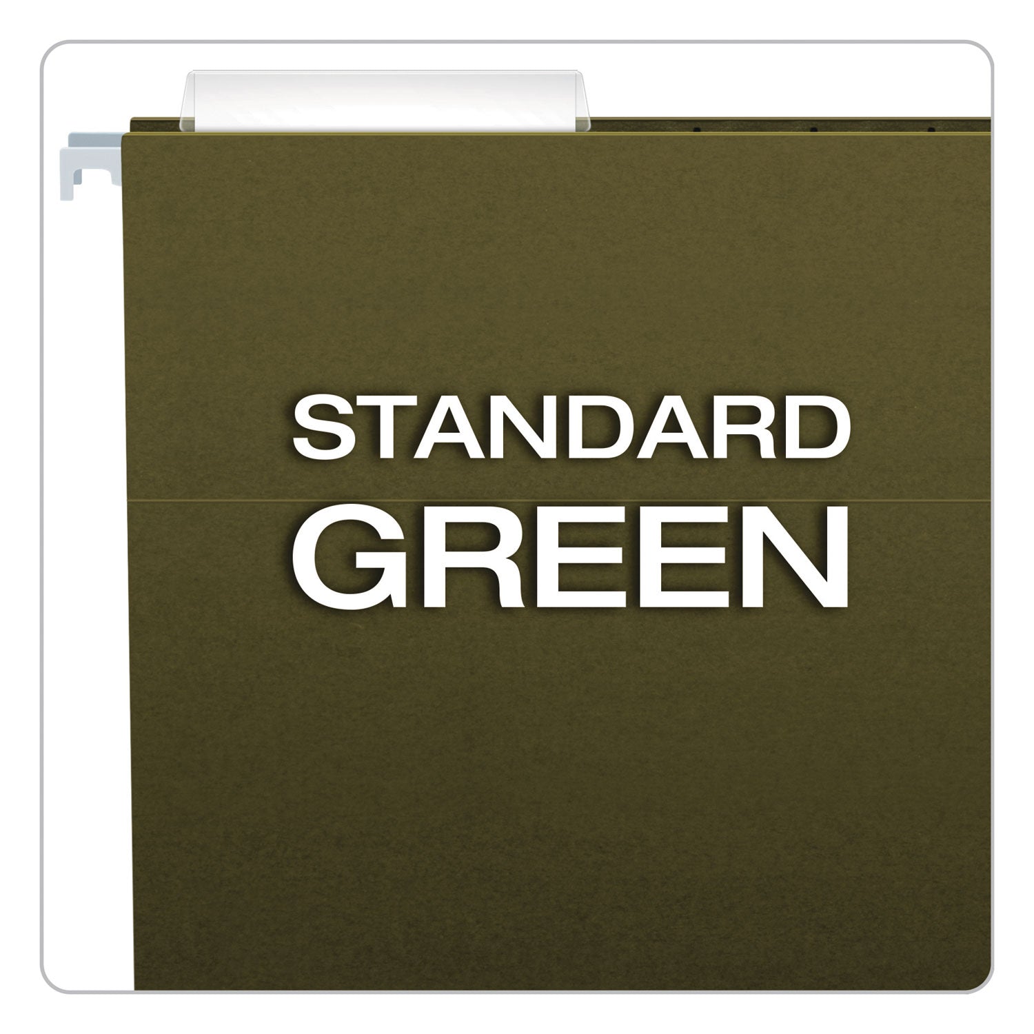 8 1/2" x 14" - Standard Green - 100% Recycled - 25 / Box