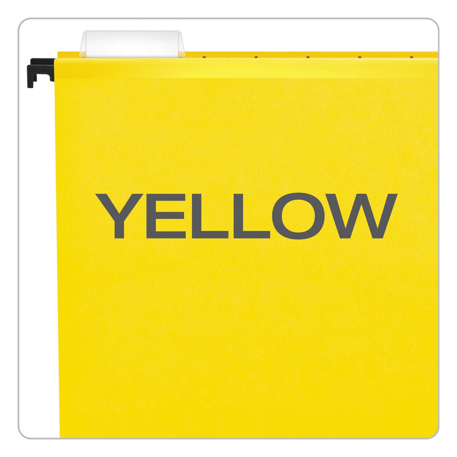 8 1/2" x 14" - 3/4" Expansion - Yellow - Built-in Tension Spring, Reinforced Top, Sturdy, Durable, Acid-free, Reinforced Bottom - 20 / Box