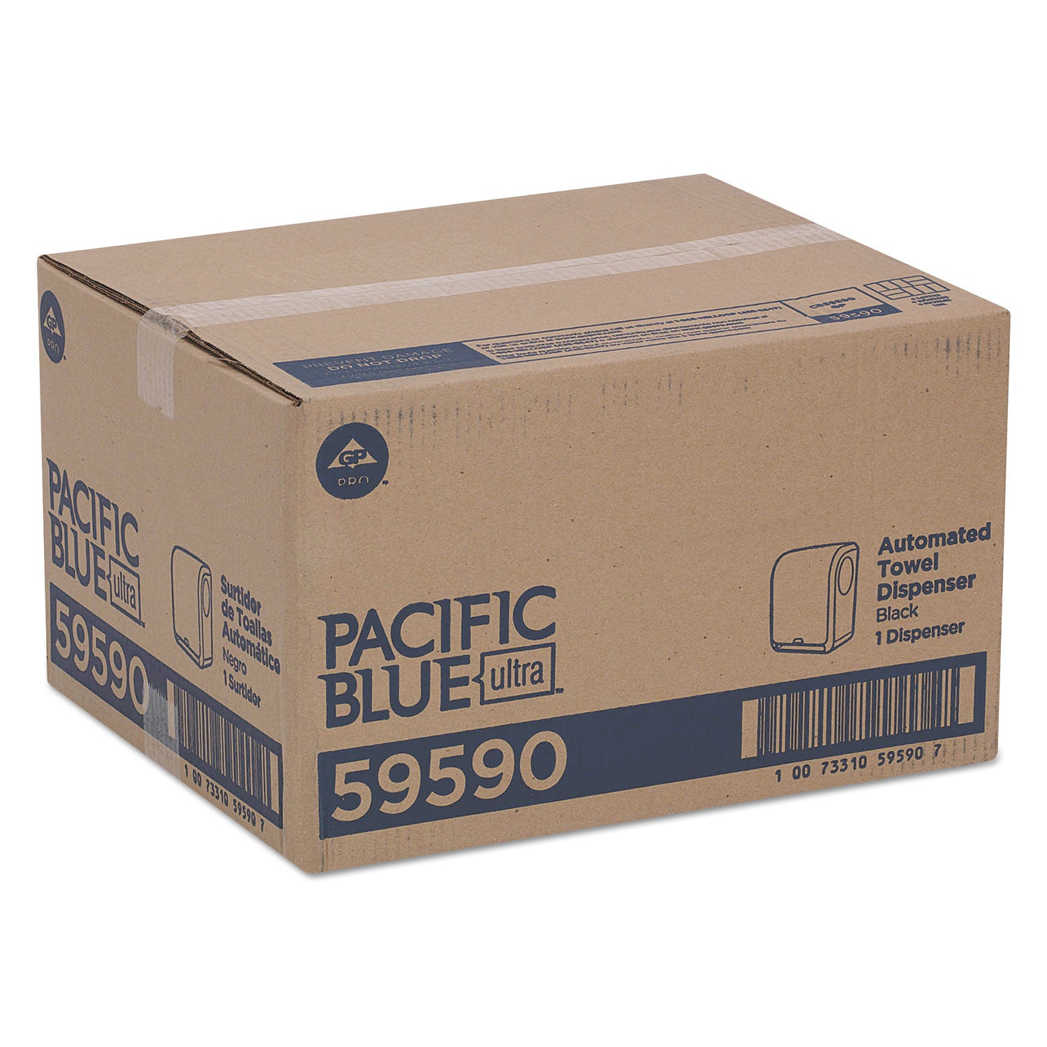 16" Height x 12.9" Width x 8.9" Depth - Black - Automatic, Durable, Heavy Duty - 1 Each