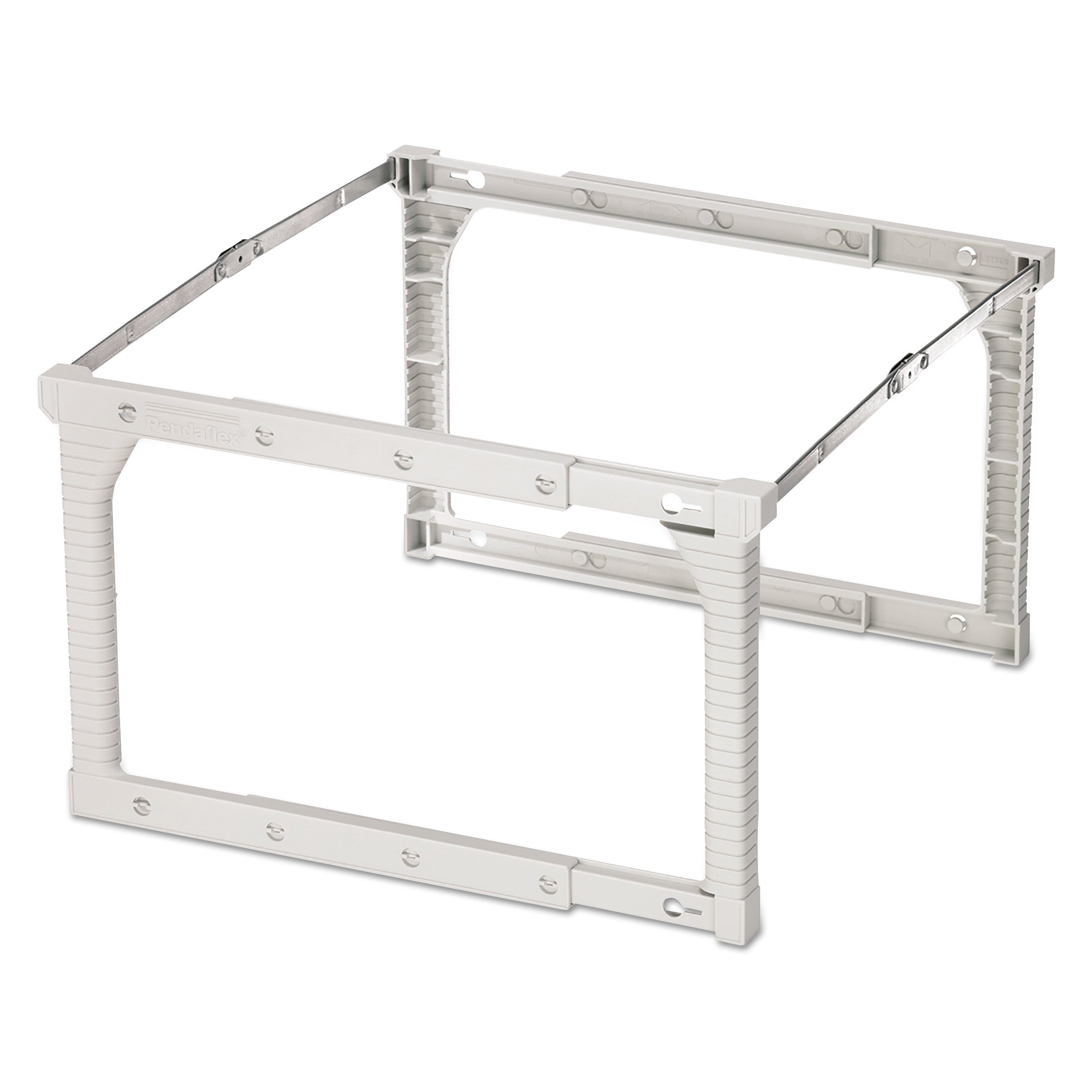 Pendaflex Folder Frames, Letter/Legal Size, Metal, Light Gray, 1 Box