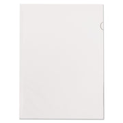8 1/2" x 11" - 1 Pocket(s) - Polypropylene - Clear - Non-glare, Slip Resistant, Archival-safe, Water Resistant, Moisture Resistant - 50 / Box