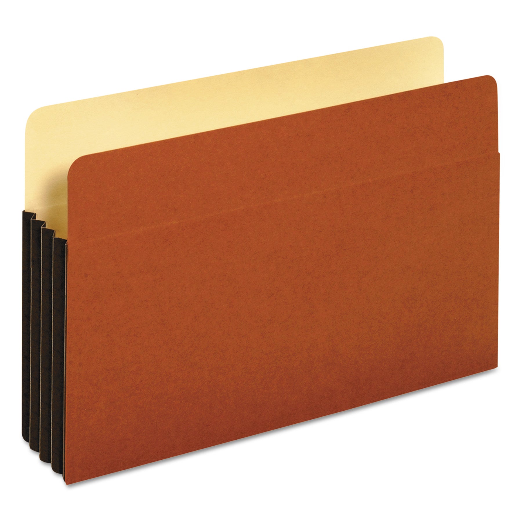Pendaflex Legal Expanding File - 8 1/2" x 14" - 800 Sheets Capacity - 3 1/2" Expansion - Top Tab Location - 12.5 pt. - Redrope - Brown - Reinforced Gusset, Tear Resistant, Durable, Wear Resistant, Flap, Tyvek Gusset - 10 / Box