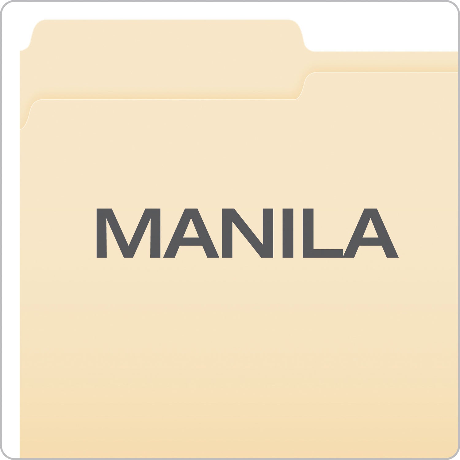 Pendaflex 1/3 Tab Cut Legal Recycled Top Tab File Folders, 8.5" x 14", 1 Fastener, 2" Capacity, Reinforced Tab, Heavyweight Manila, 10% Recycled, 50/Box