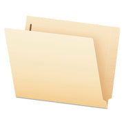 8 1/2" x 11" - 3/4" Expansion - 2 Fastener(s) - 2" for Folder - End Tab Location - 11 pt. - 2 Plys - Manila - Heavyweight Cover, Reinforced Tab, Durable - 10% Recycled - 50 / Box